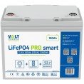 Akumulator LiFePO4 Volt Polska PRO SMART 12,8V 100 Ah (150A) BMS BLUETOOTH + MATA GRZEWCZA