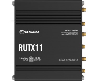 Teltonika RUTX11 router przemysłowy 4G / LTE | Alarmista.pl