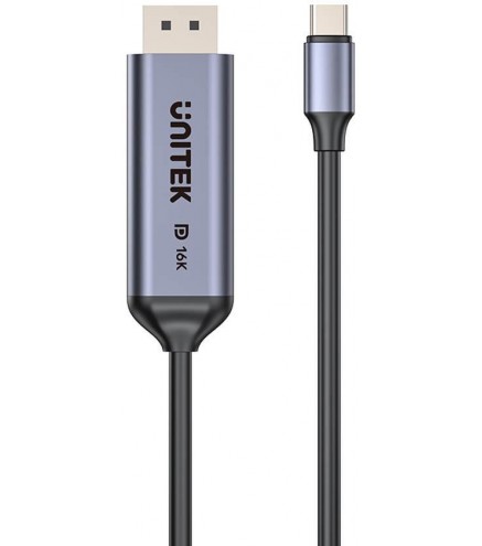 Kabel Dwukierunkowy Unitek USB-C - DisplayPort 16K | Alarmista.pl