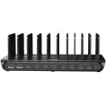 Unitek 10-portowa stacja ładowania 2 x USB-A 15W, 8 x USB-C PD 65W, 120W