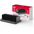 Unitek 10-portowa stacja ładowania 2 x USB-A 15W, 8 x USB-C PD 65W, 120W