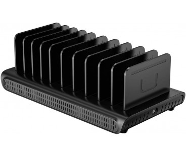 Unitek 10-portowa stacja ładowania 2 x USB-A 15W, 8 x USB-C PD 65W, 120W