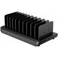 Unitek 10-portowa stacja ładowania 2 x USB-A 15W, 8 x USB-C PD 65W, 120W