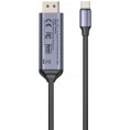 Kabel Dwukierunkowy Unitek USB-C - DisplayPort 16K 80Gbps HDR 1,8 m