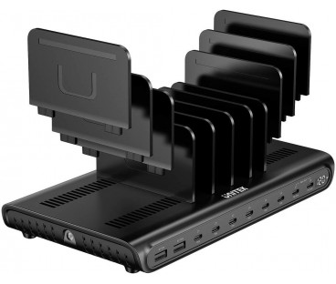 Unitek 10-portowa stacja ładowania 2xUSB-A 15W | Alarmista.pl