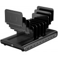 Unitek 10-portowa stacja ładowania 2 x USB-A 15W, 8 x USB-C PD 65W, 120W