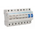 HAGER Modułowy przełącznik zasilania 3P+N I-0-II 63A 400VAC SF463