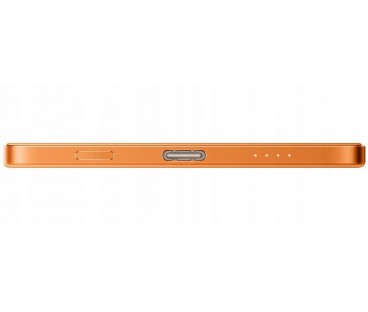 Powerbank Xiaomi UltraThin Magnetic 5000 15W pomarańczowy