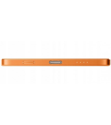 Powerbank Xiaomi UltraThin Magnetic 5000 15W pomarańczowy