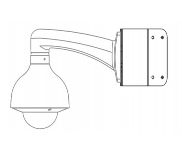 Uchwyt adapter narożny MT-P151 Opakowanie zbiorcze 10szt.