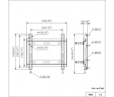 Monitor Hikvision DP-D501940-1X1-Q1-NW-Q0.1-TY/V200