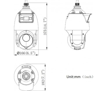Kamera IP PTZ Hikvision DS-2SE4C425MWG-E/14(F0)
