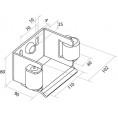 Pakiet wózków jezdnych PSG 60.00P.80.19 do bram przesuwnych do szyny 80x80x5 mm