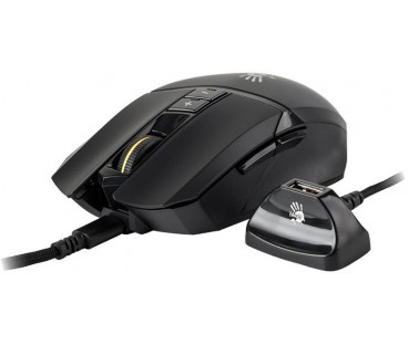 Mysz A4TECH BLOODY R36 ULTRA WRLS 2,4G+USB (Black) | Alarmista.pl