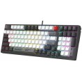 Klawiatura bezprzewodowa A4TECH BLOODY WS98 Grey WRLS (BLMS RED Plus Switches)