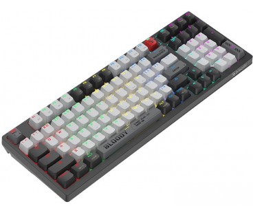 Klawiatura bezprzewodowa A4TECH BLOODY WS98 Grey WRLS (BLMS RED Plus Switches)