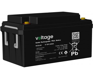 Akumulator AGM Voltage 12V 65Ah VE12-65 (Żywotność 6-9 lat)