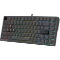 Klawiatura przewodowa A4TECH BLOODY MS76 USB Magnetic Iron Grey