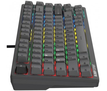 Klawiatura A4TECH BLOODY MS76 USB Magnetic Iron Grey | Alarmista.pl
