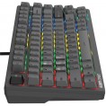 Klawiatura przewodowa A4TECH BLOODY MS76 USB Magnetic Iron Grey