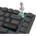 Klawiatura przewodowa A4TECH BLOODY MS76 USB Magnetic Iron Grey