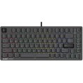Klawiatura przewodowa A4TECH BLOODY MS76 USB Magnetic Iron Grey