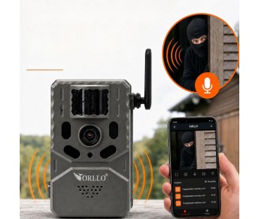 Fotopułapka - Kamera leśna - Orllo Huntercam 6 SIM z zasilaniem solarnym