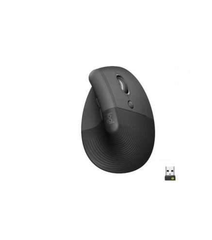 Mysz bezprzewodowa Logitech LIFT Graphite szara, 4000DPI