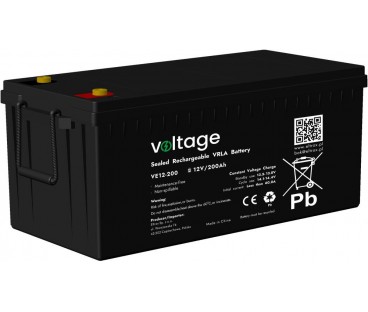 Akumulator AGM Voltage 12V 200Ah VE12-200 (Żywotność 6-9 lat)
