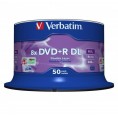 Płyty DVD+R DL Verbatim HP spindle (50szt)