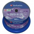 Płyty DVD+R DL Verbatim HP spindle (50szt)