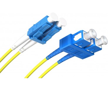 PATCHCORD ŚWIATŁOWODOWY SM SC/UPC-LC/UPC SIMPLEX 1m | Alarmista.pl
