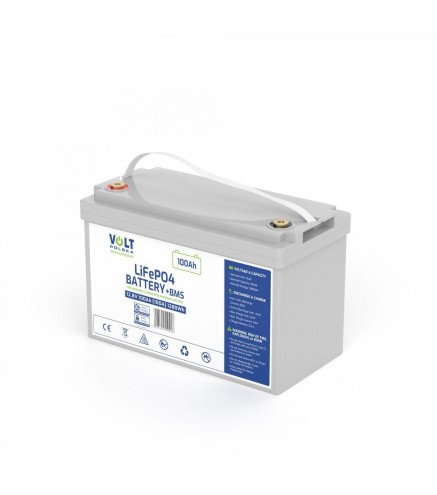 AKUMULATOR VOLT POLSKA LiFePO4 12V 100Ah 100A | Alarmista.pl