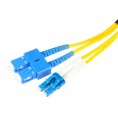 PATCHCORD ŚWIATŁOWODOWY SM SC/UPC-LC/UPC DUPLEX 5m