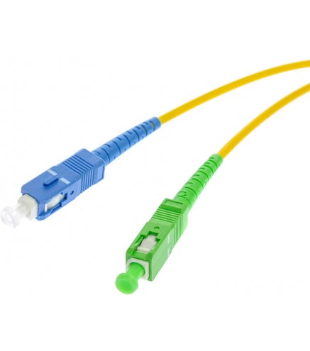 PATCHCORD ŚWIATŁOWODOWY SM SC/UPC-SC/APC SIMPLEX 2m | Alarmista.pl