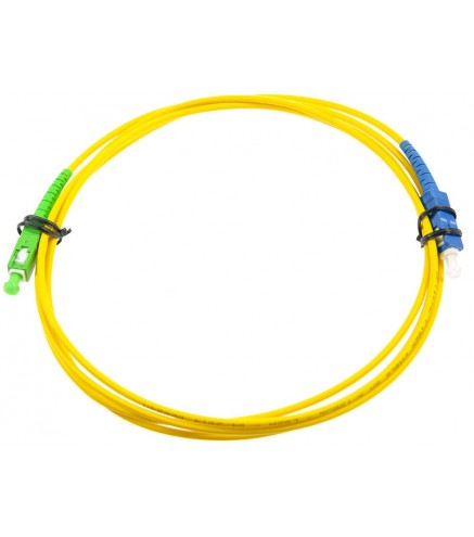 PATCHCORD ŚWIATŁOWODOWY SM SC/UPC-SC/APC SIMPLEX 2m