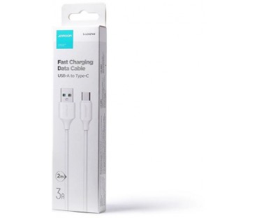 Kabel USB-A / USB-C Joyroom S-UC027A9 200cm 3A w oplocie biały