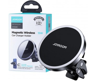 Uchwyt samochodowy magnetyczny ładowarka indukcyjna Joyroom JR-ZS240 Qi 15W MagSafe Apple Iphone