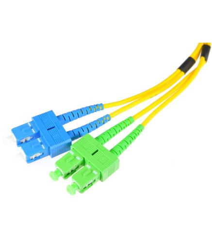 PATCHCORD ŚWIATŁOWODOWY SM SC/UPC-SC/APC DUPLEX 3m