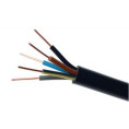 Przewód elektryczny ziemny drut YKY 0,6/1kV 5x16mm2 CZARNY ELEKTROKABEL 1m