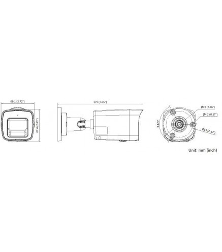 KAMERA IP HIKVISION DS-2CD1043G2-LIUF/SL 2.8mm PL
