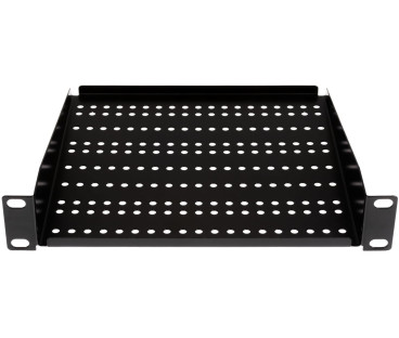 Półka do szafy RACK 10" 1U 200mm z otworowaniem (ADD-RACK10-1PU1)