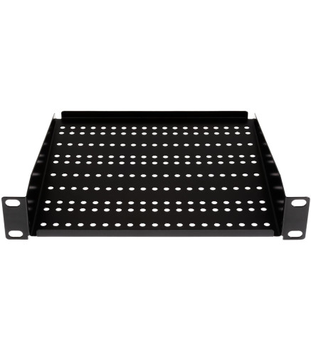 Półka do szafy RACK 10" 1U 200mm z otworowaniem | Alarmista.pl