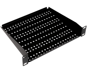 Półka do szafy RACK 10" 1U 200mm z otworowaniem (ADD-RACK10-1PU1)