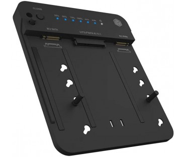 Stacja klonująca i dokująca IcyBox  IB-2915MSCL-C31 M.2 dla M.2 0NVMe i SATA 2,5/3,5 SSD/HDD