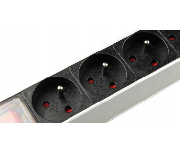 LISTWA ZASILAJĄCA RACK 19 CALI GETFORT LGF-06-Z