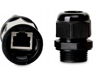 ŁĄCZNIK RJ45 GETFORT CAT.5E RJ45-G / RJ45-G ZEWNĘTRZNY