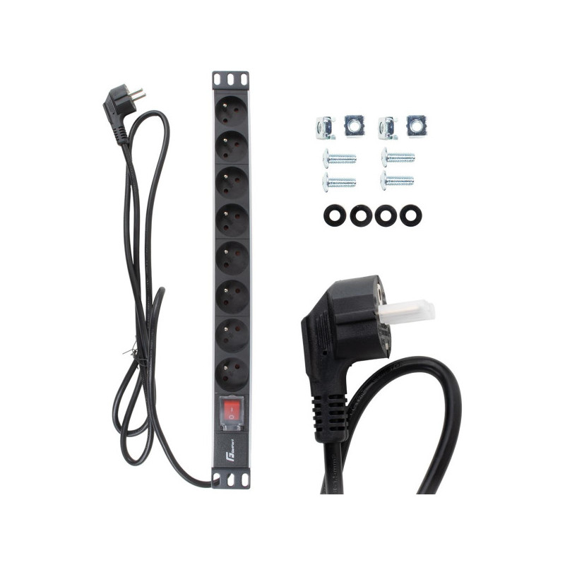 LISTWA ZASILAJĄCA RACK 19 CALI GETFORT LGF-08-Z