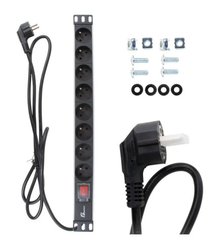 LISTWA ZASILAJĄCA RACK 19 CALI GETFORT LGF-08-Z
