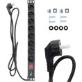 LISTWA ZASILAJĄCA RACK 19 CALI GETFORT LGF-08-Z